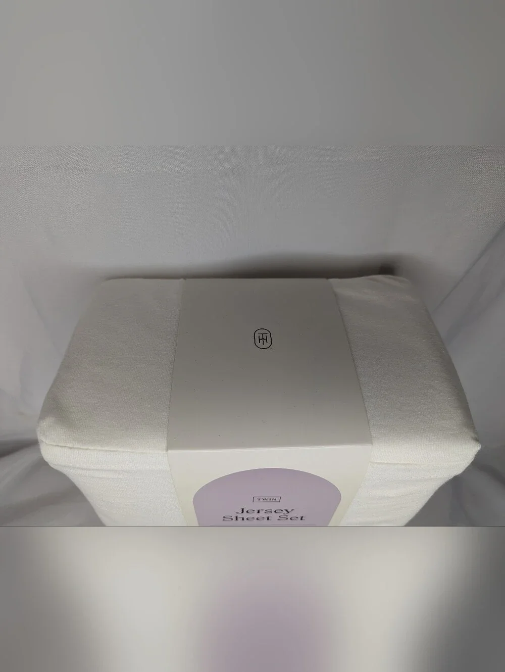 NWT Threshold Jersey Twin Cotton Sheet Set